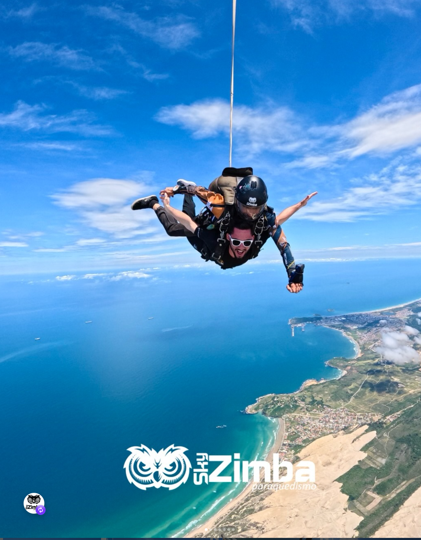 Sky Zimba skydiving